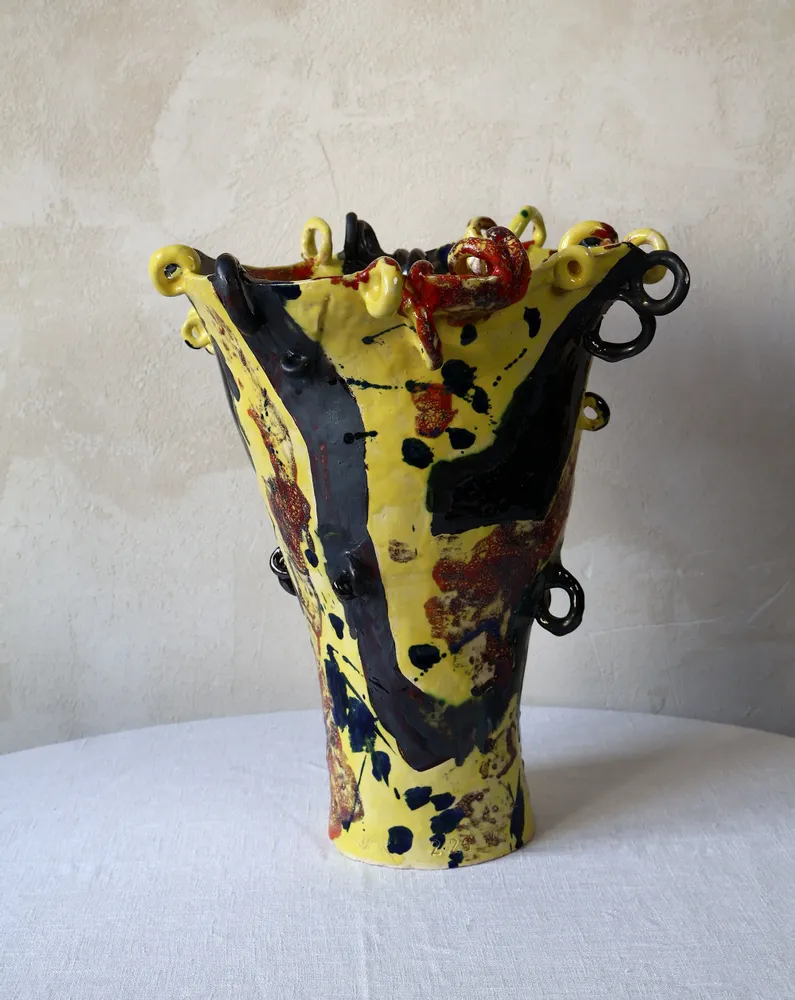 Céramique - Vase en Céramique Sculpté - WOJCIECH DZIENNIAK ART