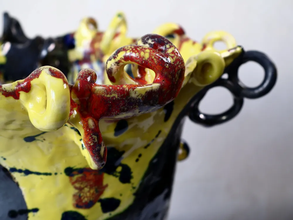 Céramique - Vase en Céramique Sculpté - WOJCIECH DZIENNIAK ART