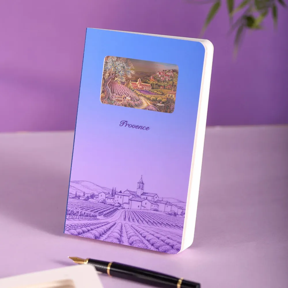 Papeterie bureau - Carnet d'art en papier 3D — Provence - BUDDHIHERZ