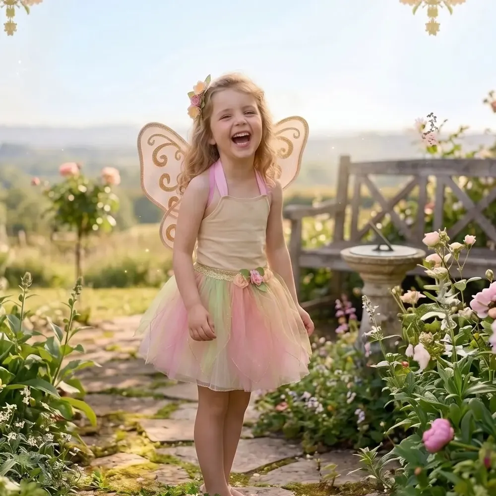 Children's dress-up - ELF Tutu and Fairy Wings Set - LABAY
