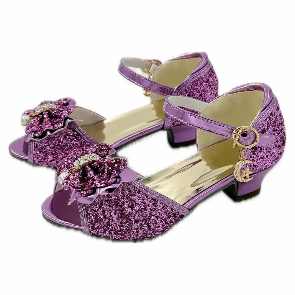 Children's dress-up - Violine Bow and Glitter Mules - LABAY