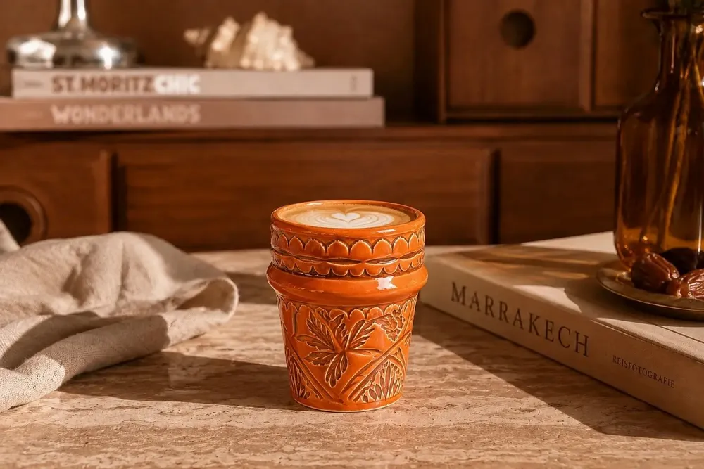 Mugs - Dreamer Imprint Cappuccino - DREAMER BY LUNA AZUL ATELIER