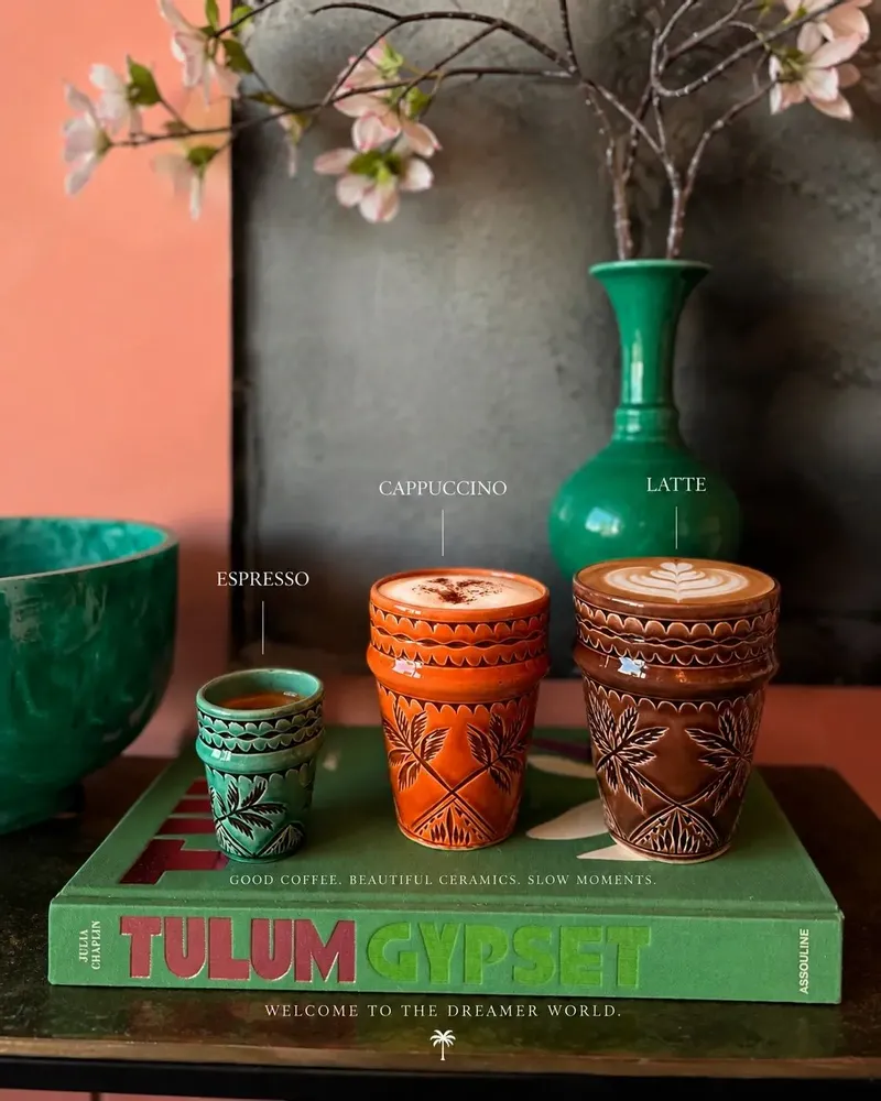 Mugs - Dreamer Imprint Cappuccino - DREAMER BY LUNA AZUL ATELIER