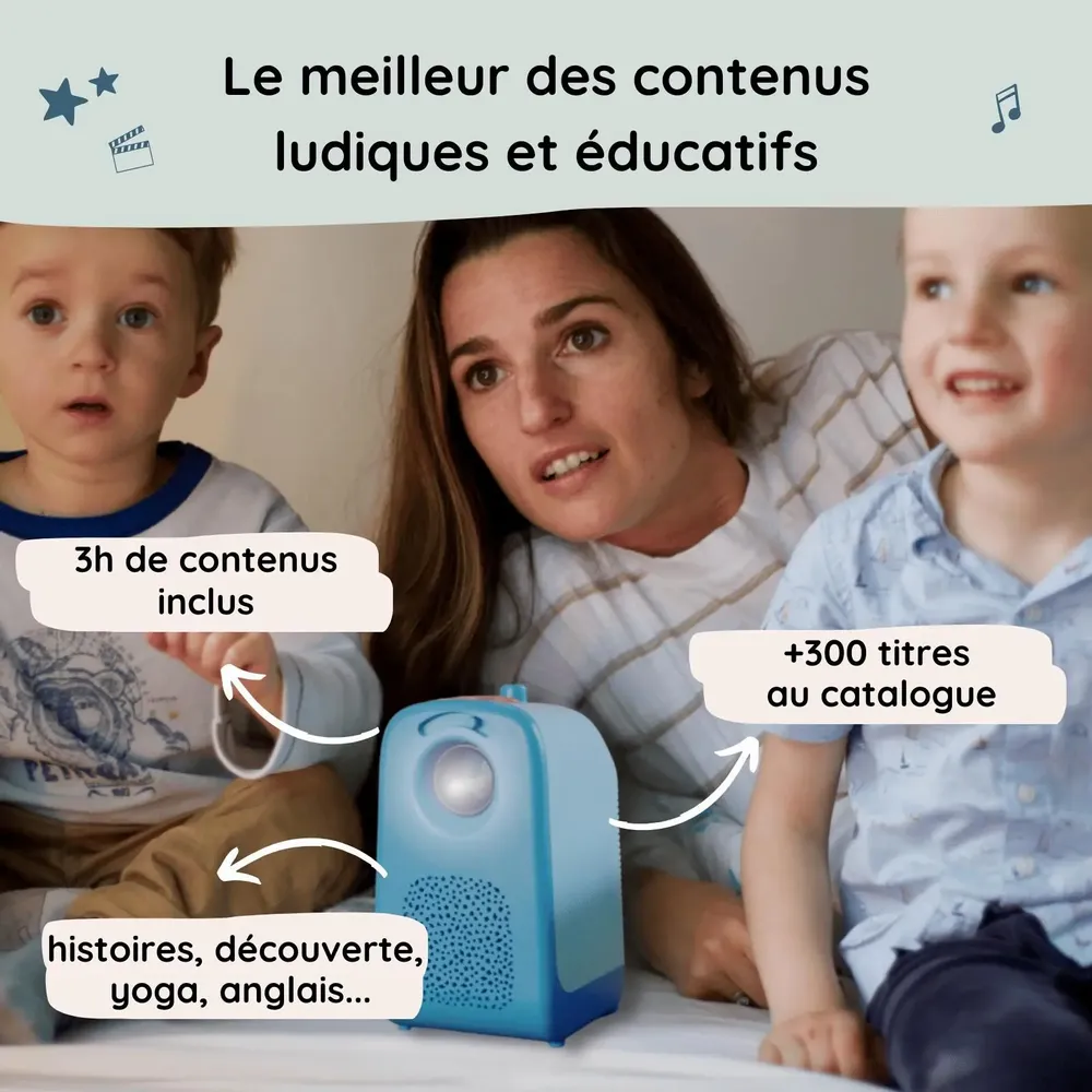 Children's games - Projecteur Tikino pour les 3-10 ans - TIKINO