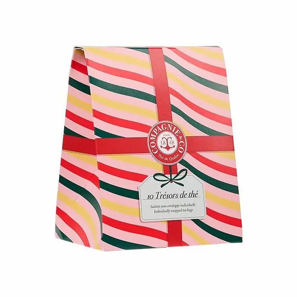 Café et thé - Pochette 10 Trésors de thé - THÉS COMPAGNIE & CO