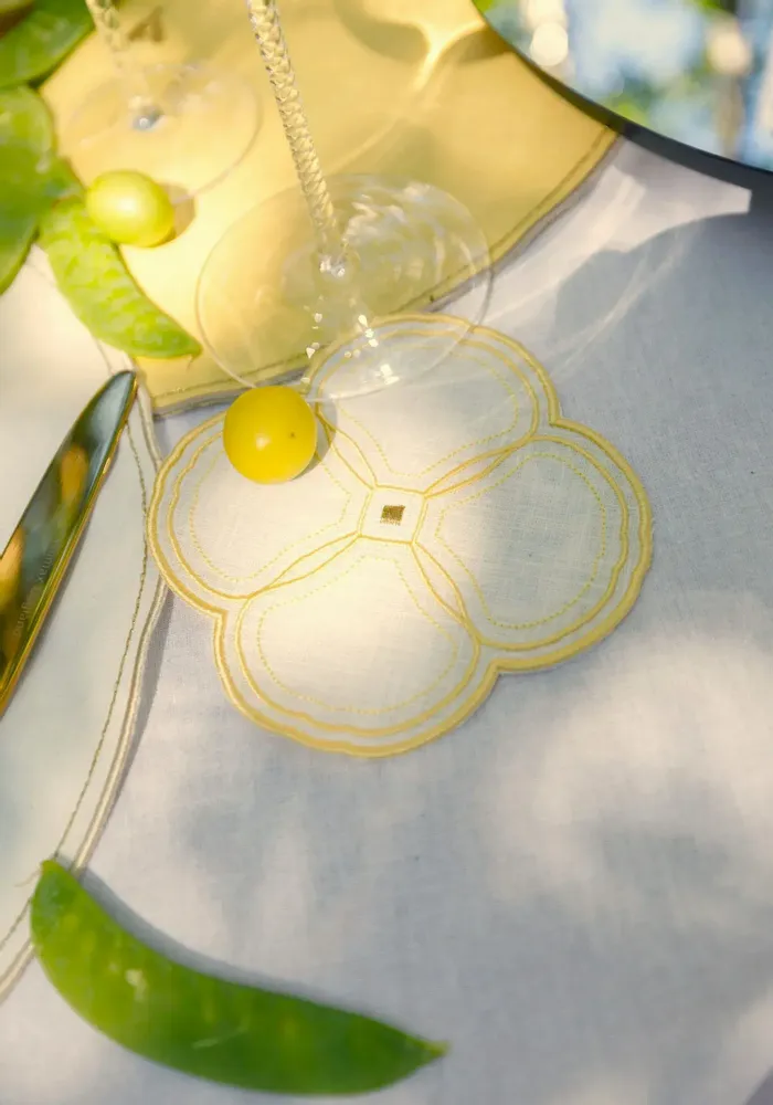 Table linen - EAR OF WHEAT - napkin, placemat and coaster - ARTIPARIS