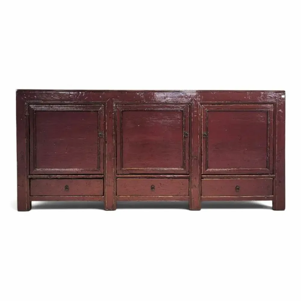 Sideboards - Old and unique lacquered sideboard - PAGODA INTERNATIONAL