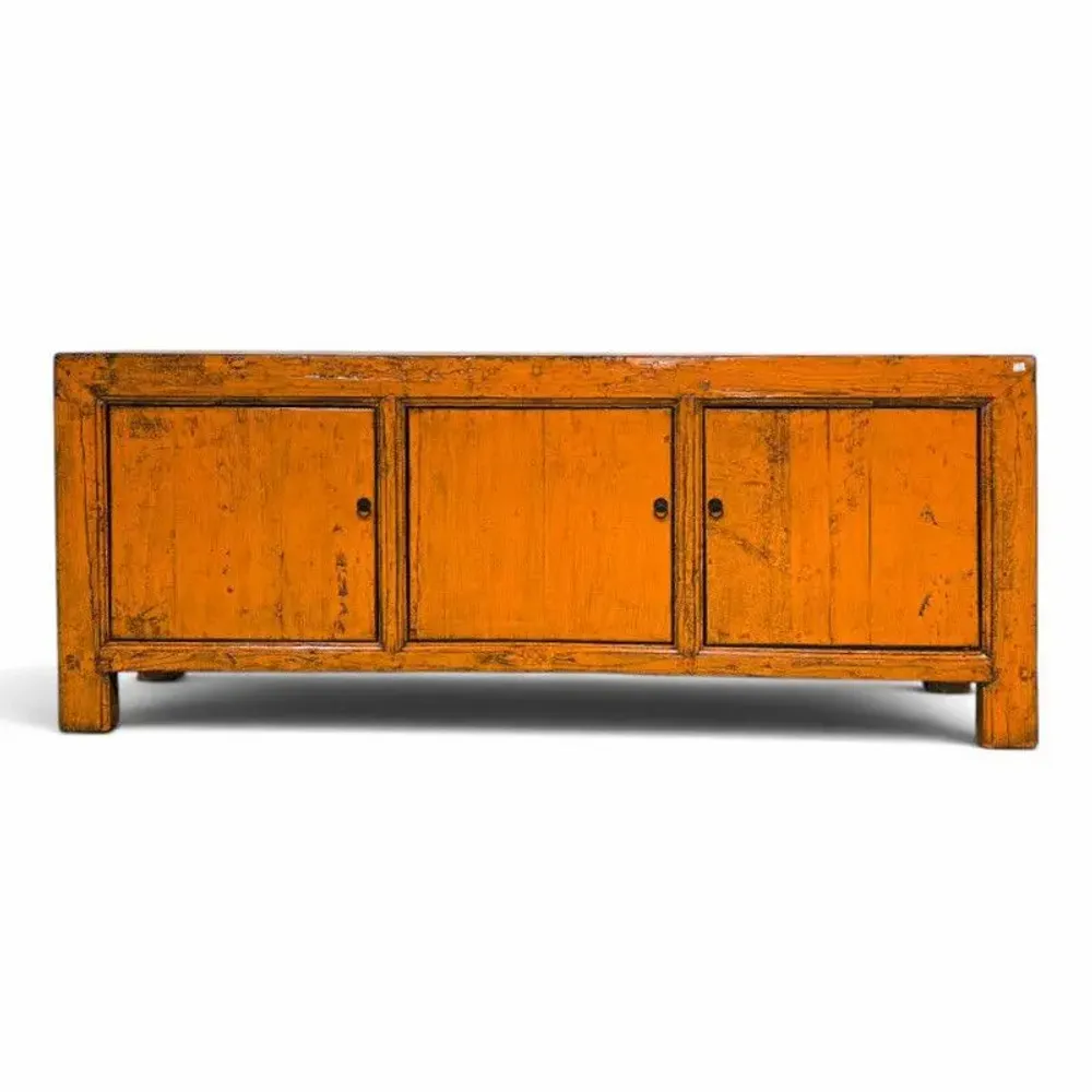 Sideboards - Old and unique lacquered sideboard - PAGODA INTERNATIONAL