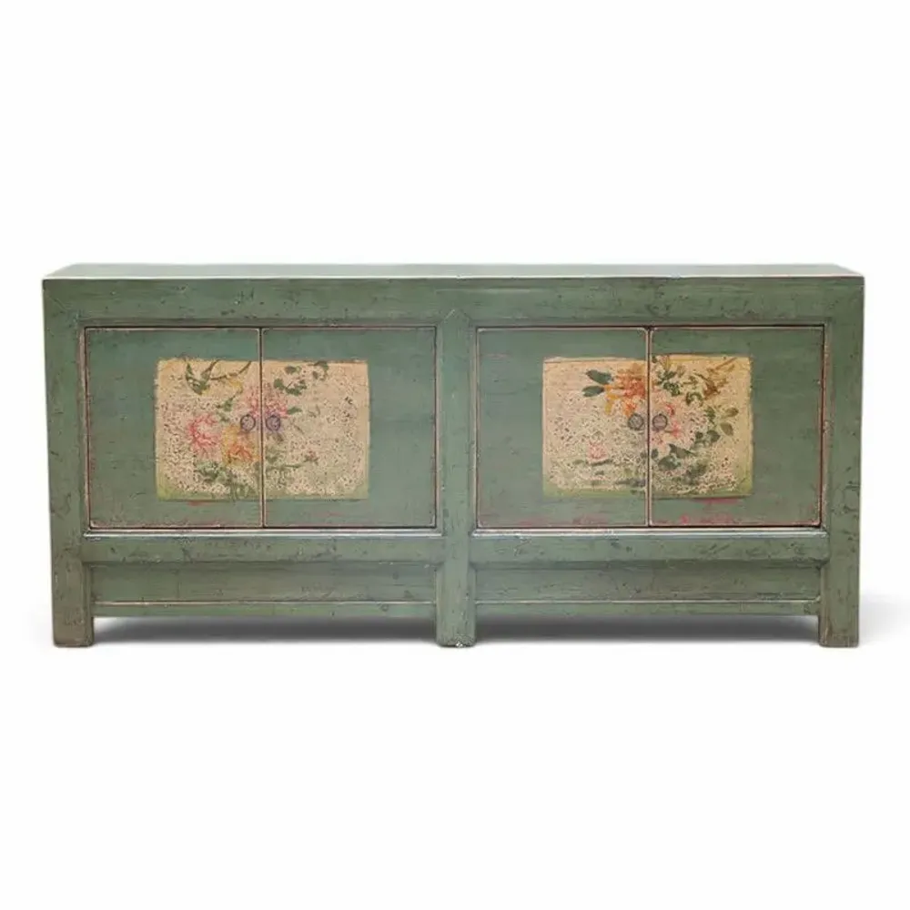 Sideboards - Old and unique lacquered sideboard - PAGODA INTERNATIONAL