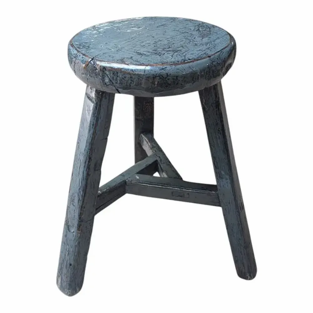 Tabourets - Tabouret rond fait main - PAGODA INTERNATIONAL