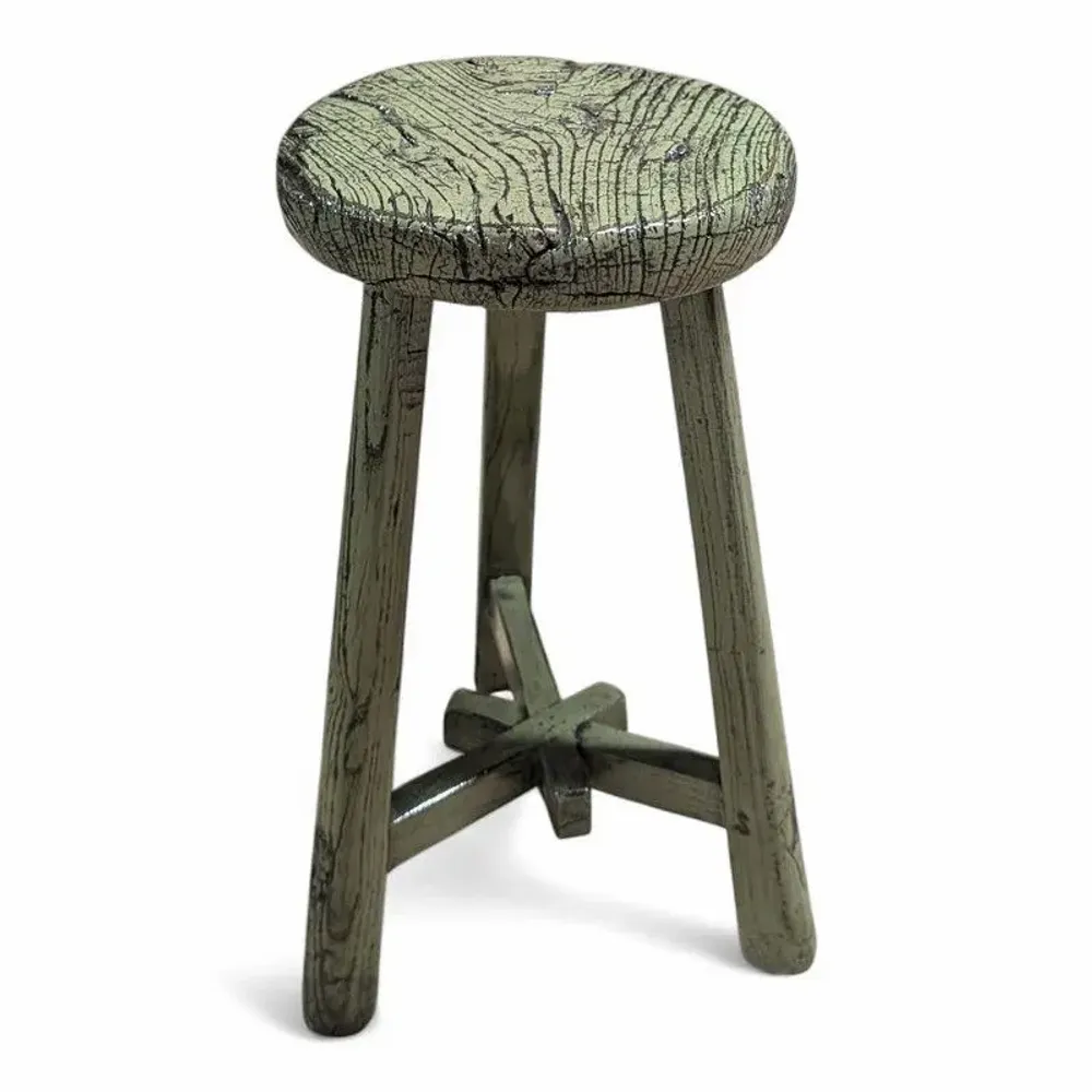 Tabourets - Tabouret rond fait main - PAGODA INTERNATIONAL