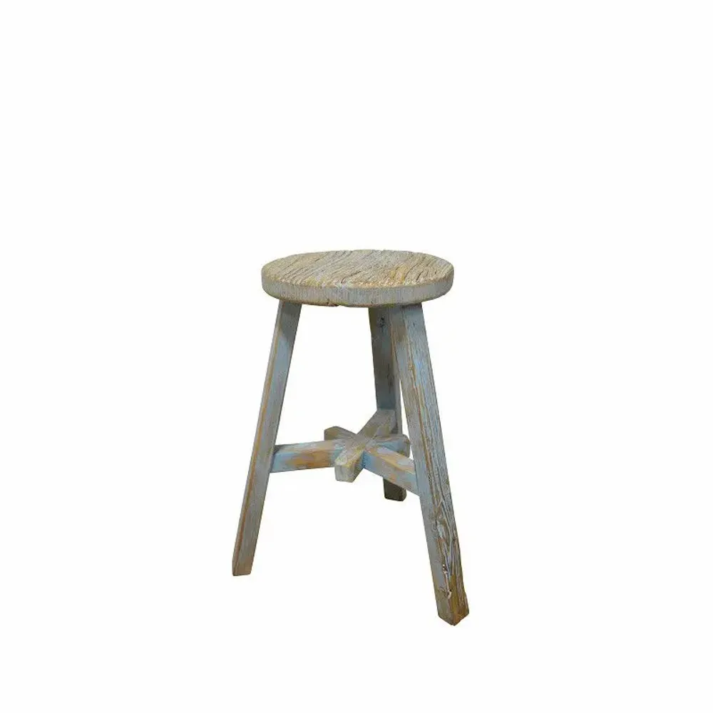 Tabourets - Tabouret rond fait main - PAGODA INTERNATIONAL