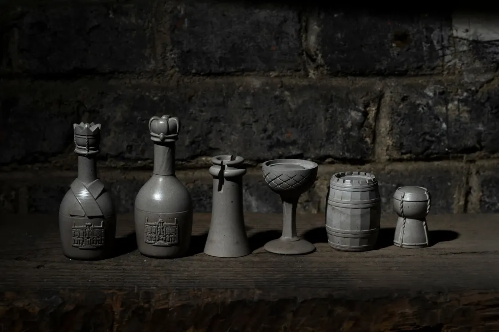 Unique pieces - Champagne Chess Set - CHESSTUDIO BY MARTIN GOUSSET