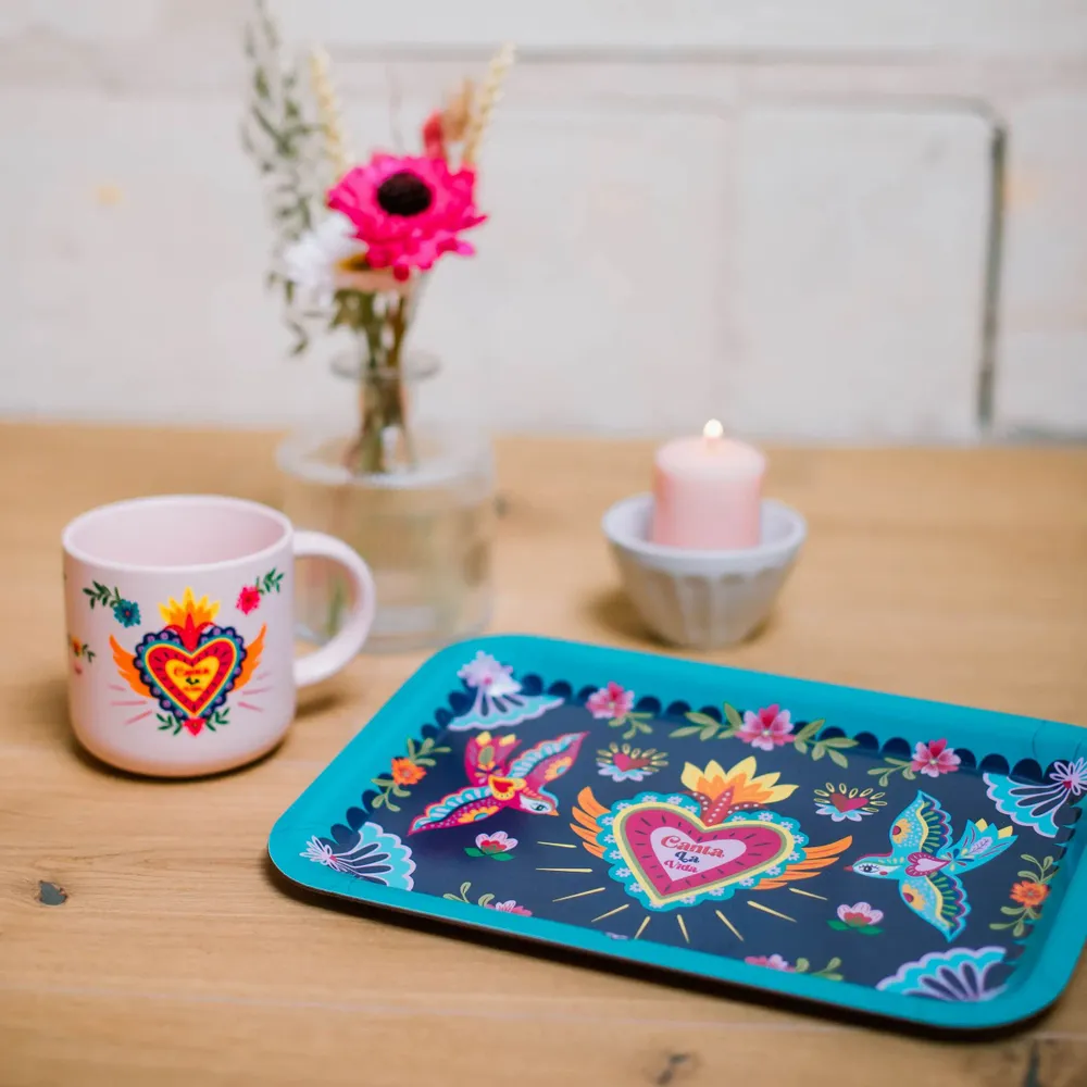Trays - Plateau Canta La Vida — Hirondelles & Cie x Zabeil - HIRONDELLES &CIE