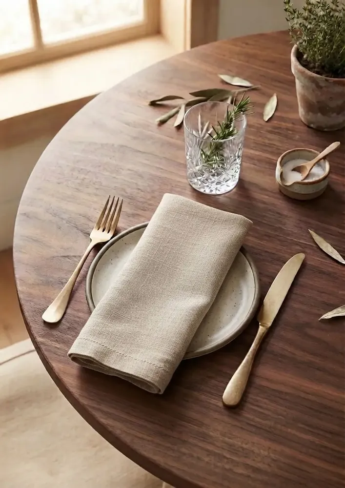 Cutlery set - La Serviette Française - LINFINI - LA SERVIETTE FRANÇAISE