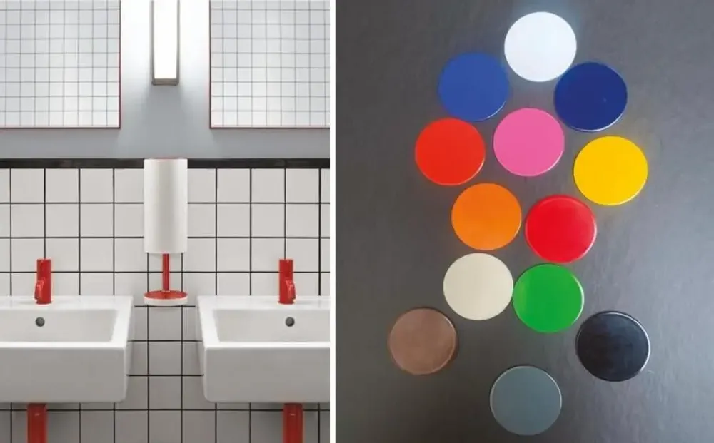 Sinks - Vola Arne Jacobsen faucets - SOPHA INDUSTRIES SAS