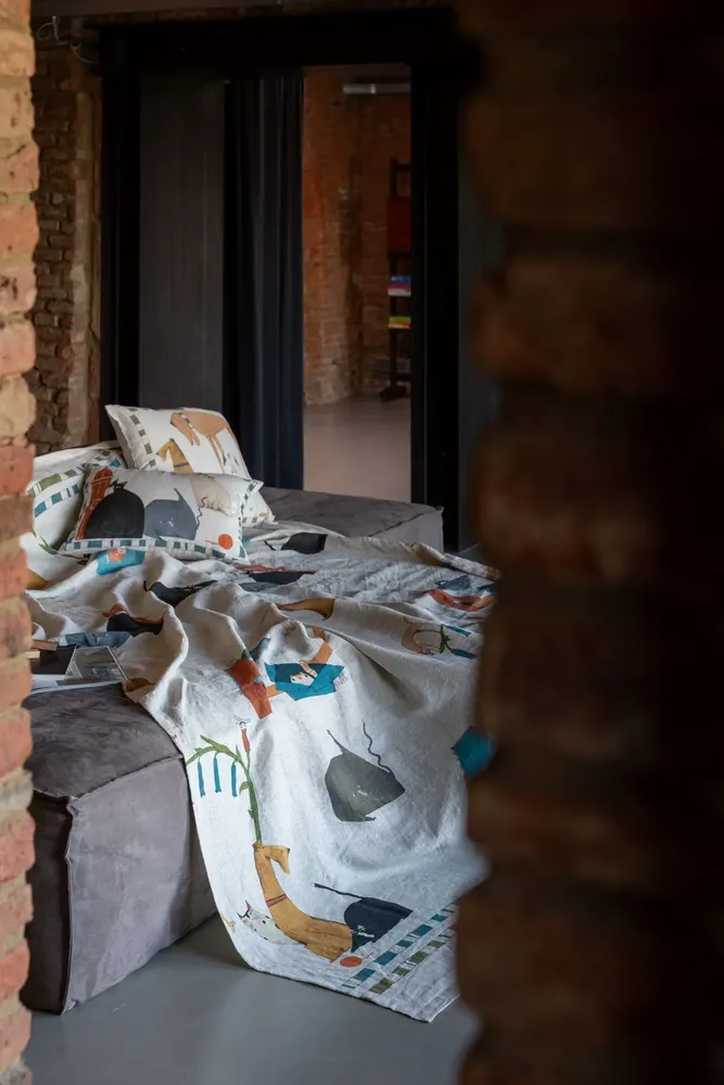 Plaids - Mezzeri Throws Grand Foulard et tapis - TESSITURA TOSCANA TELERIE