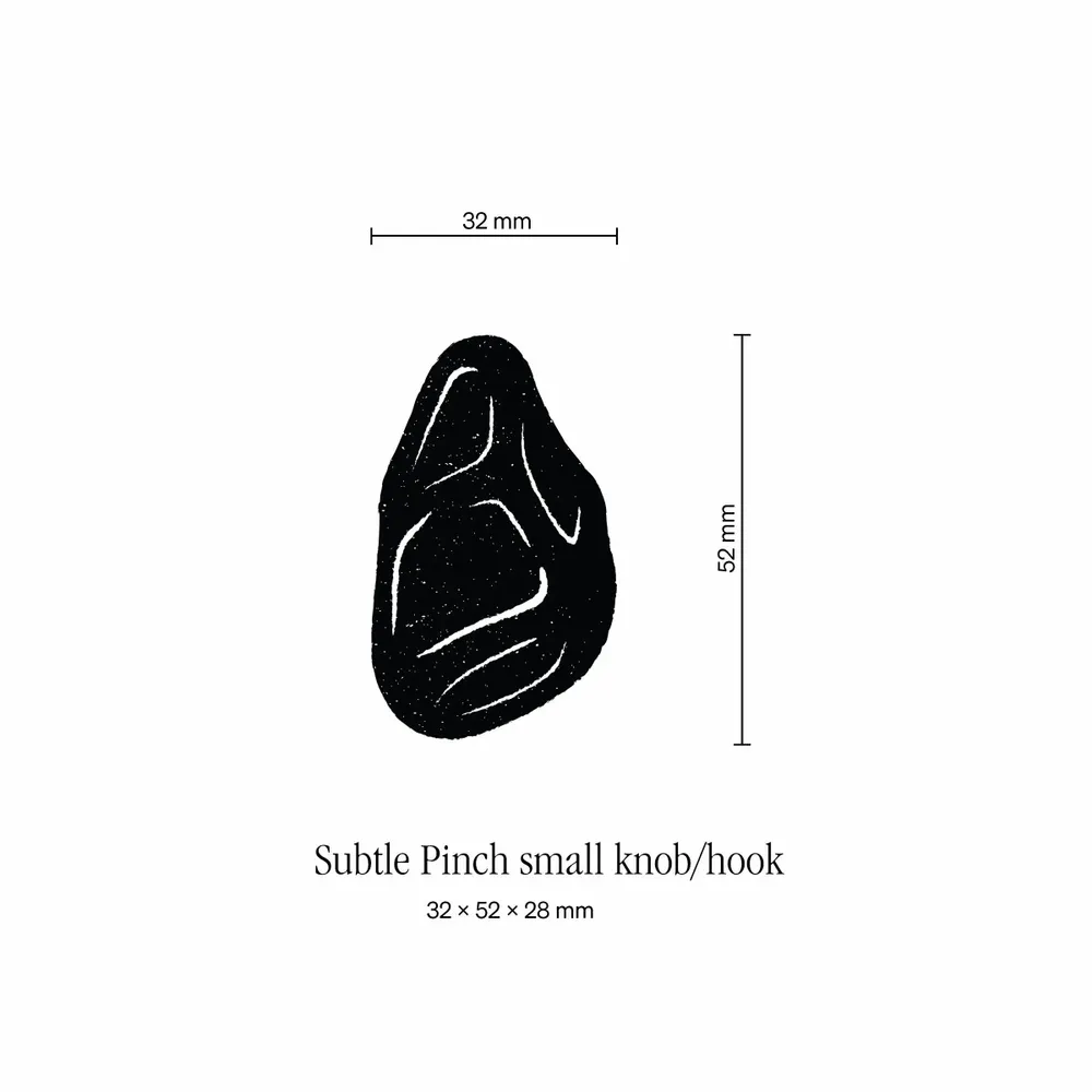 Sideboards - Subtle Pinch small knob/hook - EVAANNA