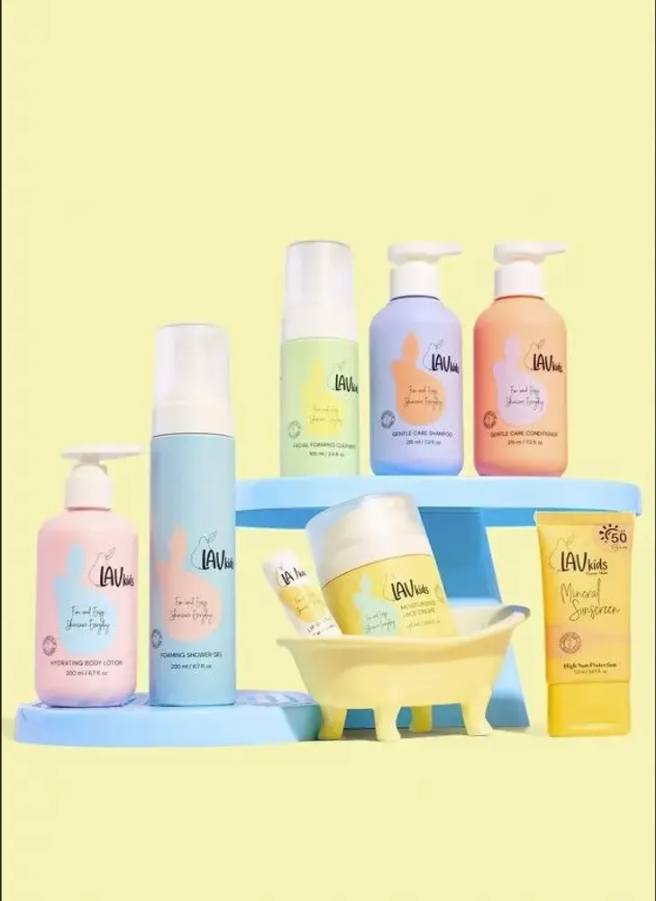 Children's bathtime - Daily Face Routine for Kids and Teens - MISS NELLA - LAV KIDS