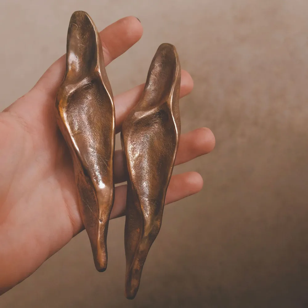 Wardrobe - Gentle Pinch long knob - EVAANNA