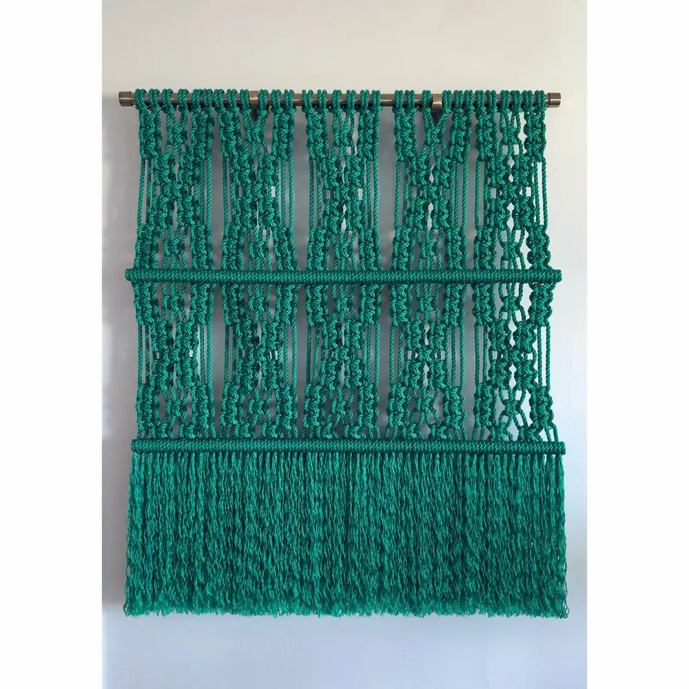 Tapisseries - Tenture Murale Macramé Mili Vert - NŒULUXE
