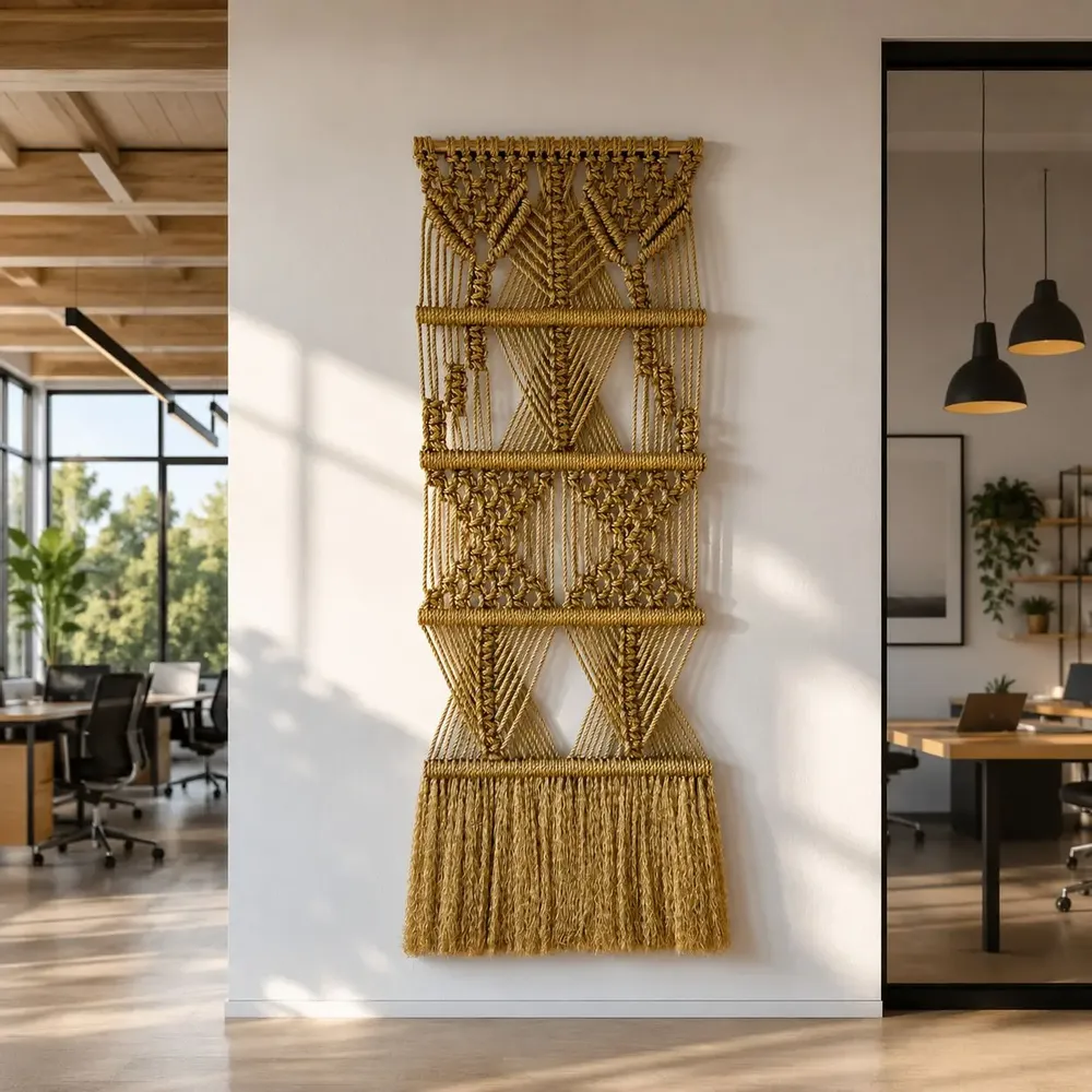 Tapestries - Macrame Wall Hanging Fondation Doré - NŒULUXE