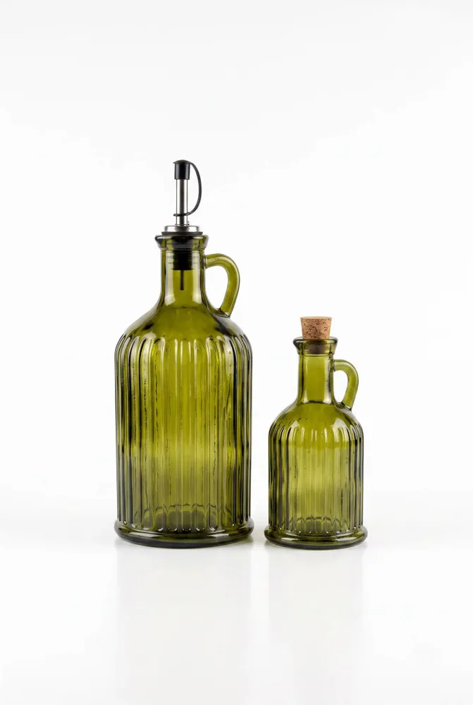 Carafes - The Olive Oil Bottle N°025 - Olive Green - BAZAR BIZAR LIVING