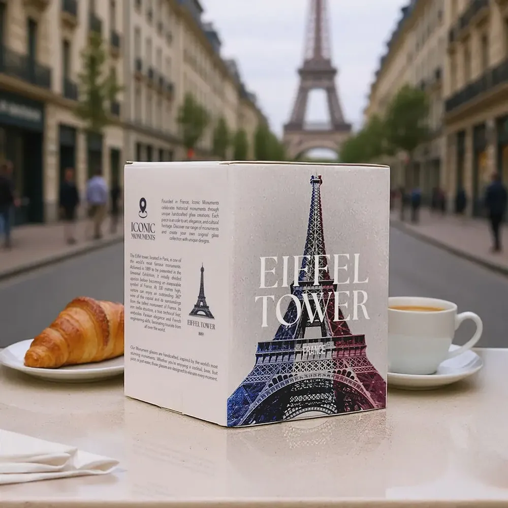 Glass - Eiffel Tower ICONIC MONUMENT - ICONIC MONUMENTS