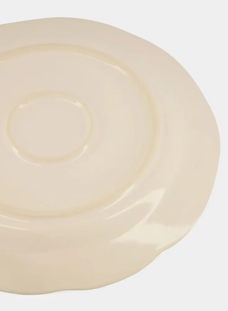 Assiettes au quotidien - Hand-Painted Comporta The Harvester Stoneware Dinner Plate - HOUSE OF CAPRICORN