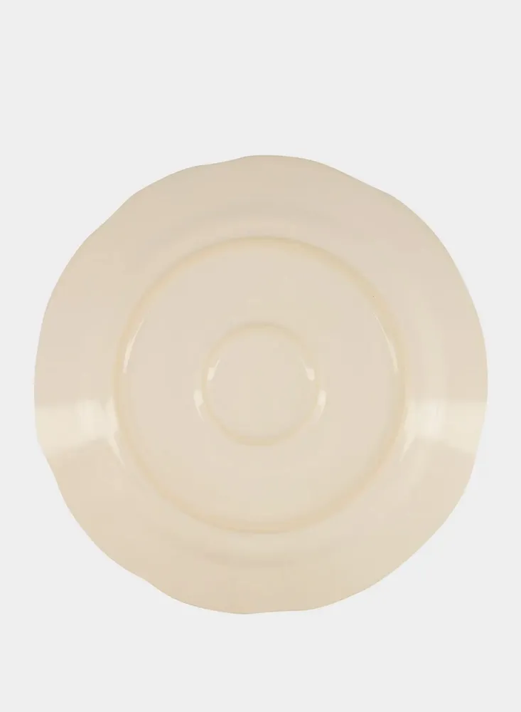 Assiettes au quotidien - Hand-Painted Comporta The Harvester Stoneware Dinner Plate - HOUSE OF CAPRICORN
