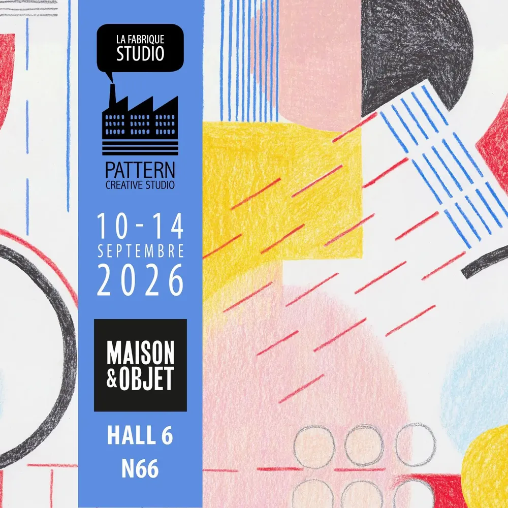 Textile and surface design - PATTERN DESIGN - LA FABRIQUE DESIGN TEXTILE