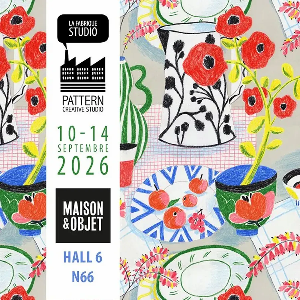 Textile and surface design - PATTERN DESIGN - LA FABRIQUE DESIGN TEXTILE