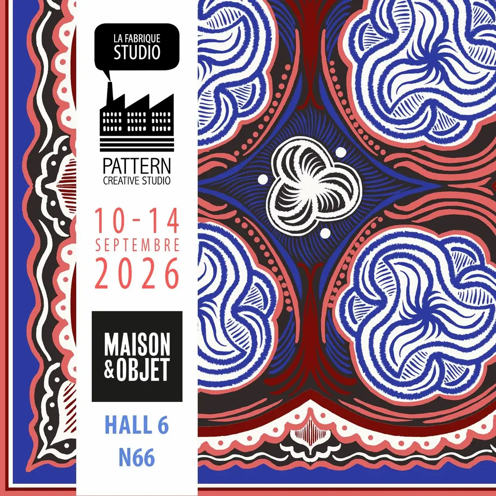 Textile and surface design - PATTERN DESIGN - LA FABRIQUE DESIGN TEXTILE