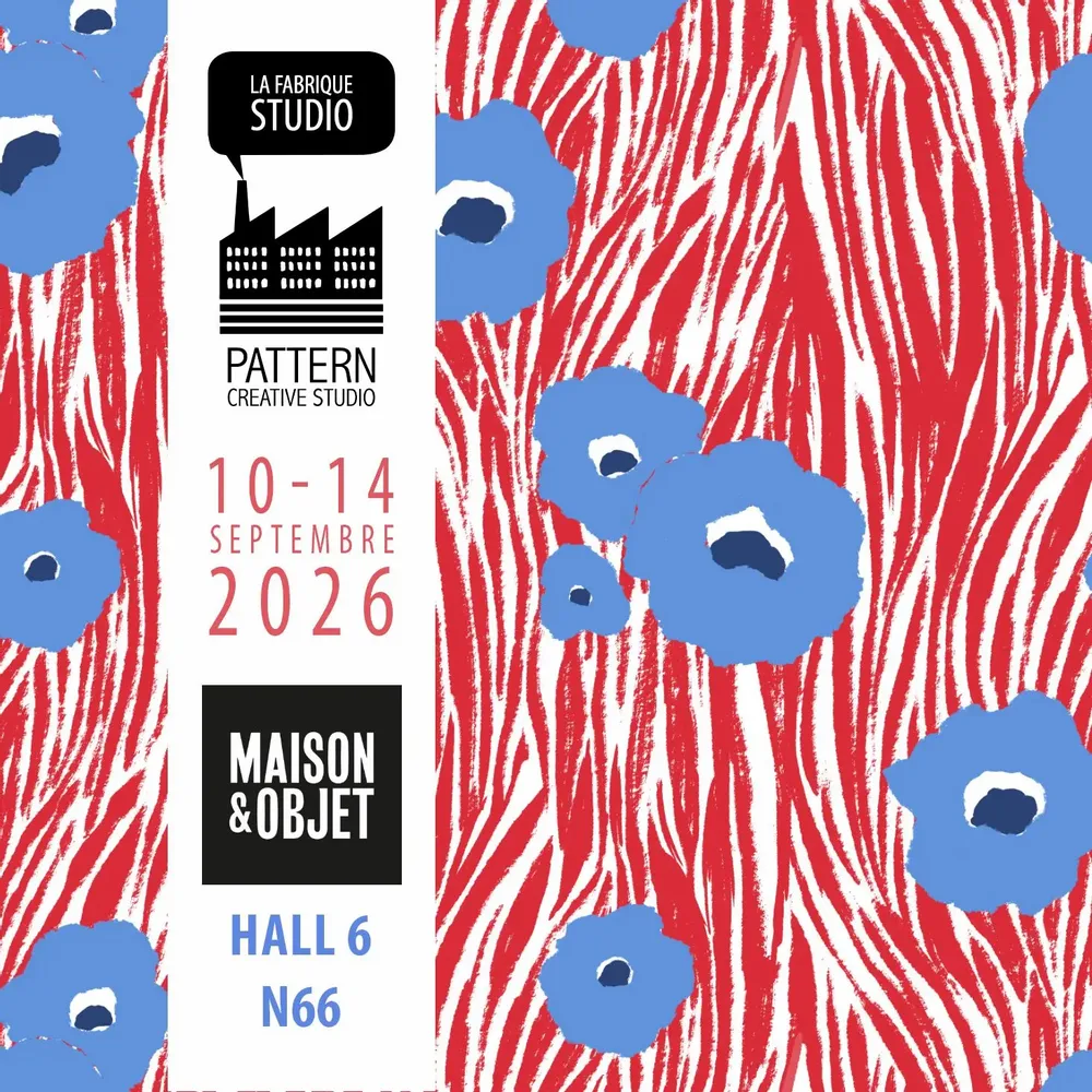Textile and surface design - PATTERN DESIGN - LA FABRIQUE DESIGN TEXTILE