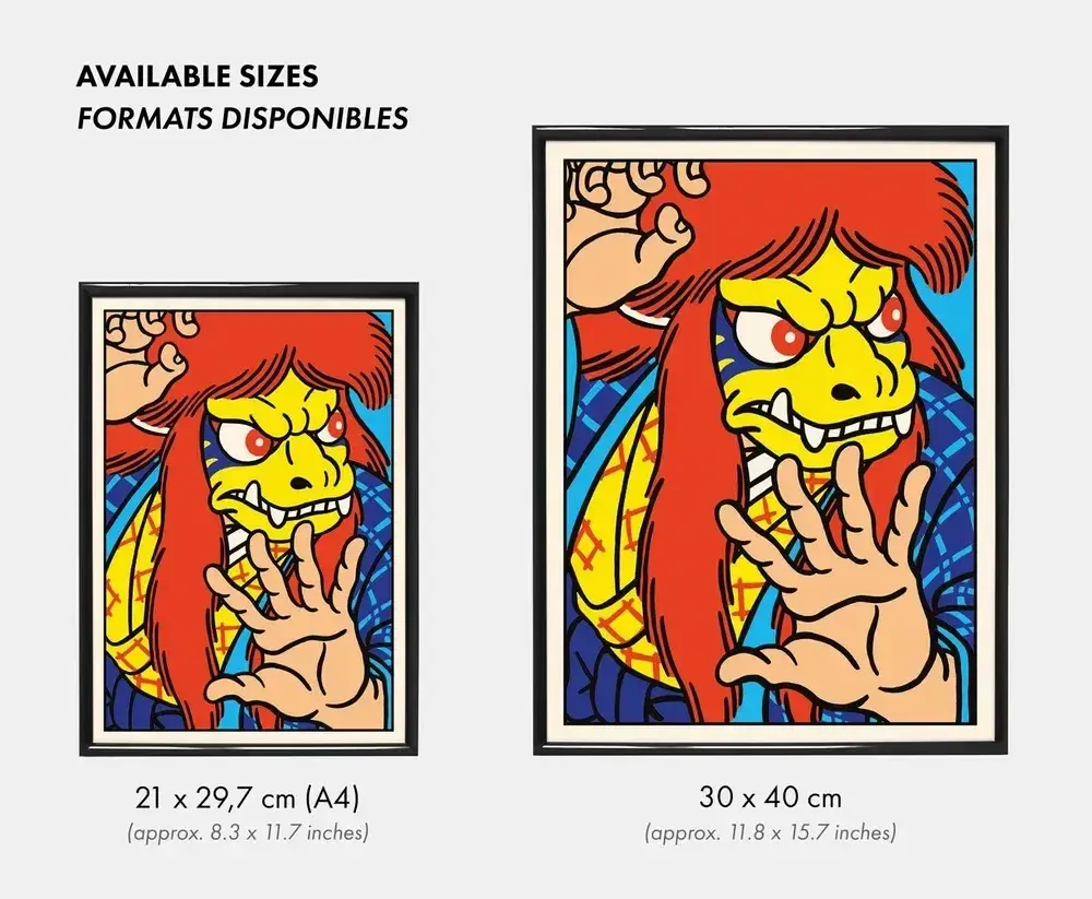 Poster - Poster\" Tonko\” - Format 30x40cm or A4 - YEAAAH! STUDIO