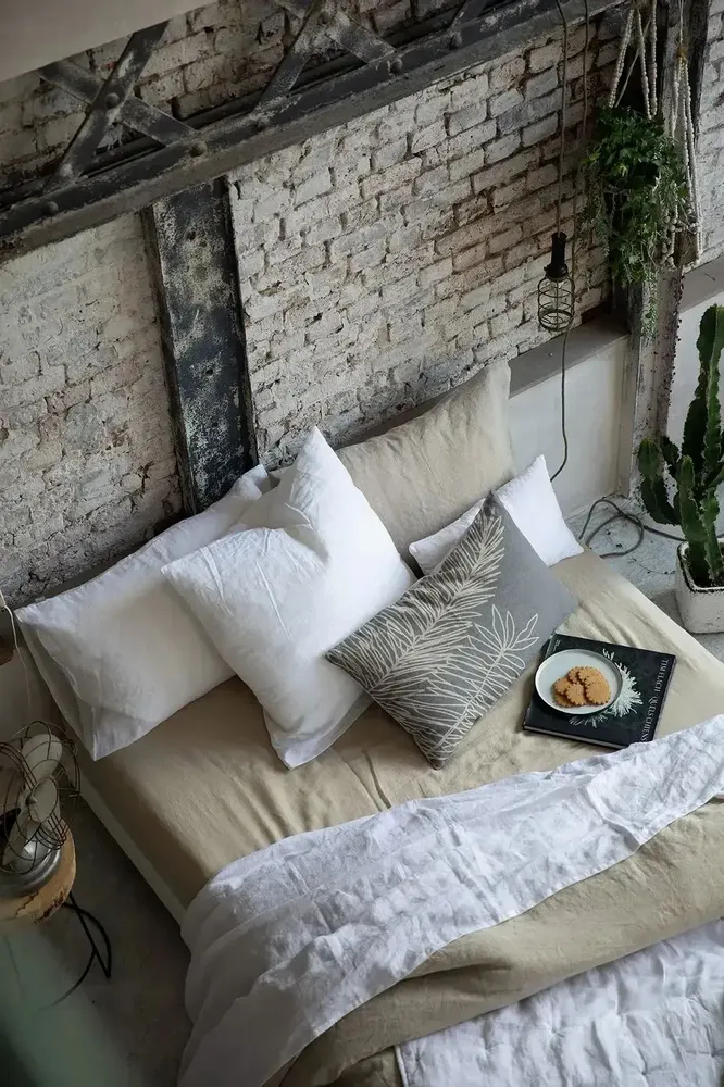 Linge de lit - Drap plat Zeff blanc 240 x 300 - MAISON VIVARAISE - SDE VIVARAISE WINKLER