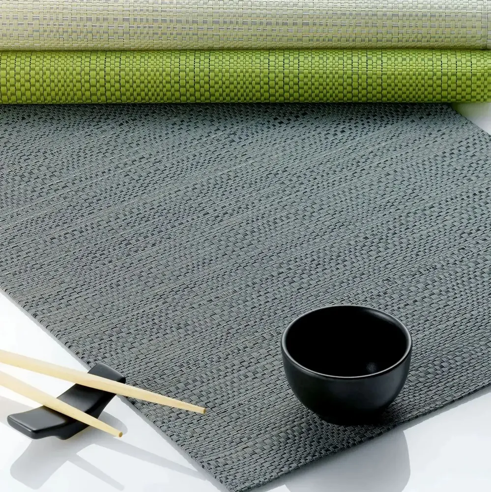 Nappes - Set de table en PVC tissé Canna ivoire 33 X 45 - MAISON VIVARAISE - SDE VIVARAISE WINKLER