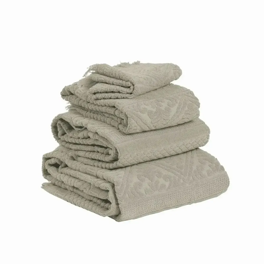 Serviettes de bain - Serviette invité Zoé Lin 30 X 50 - MAISON VIVARAISE - SDE VIVARAISE WINKLER