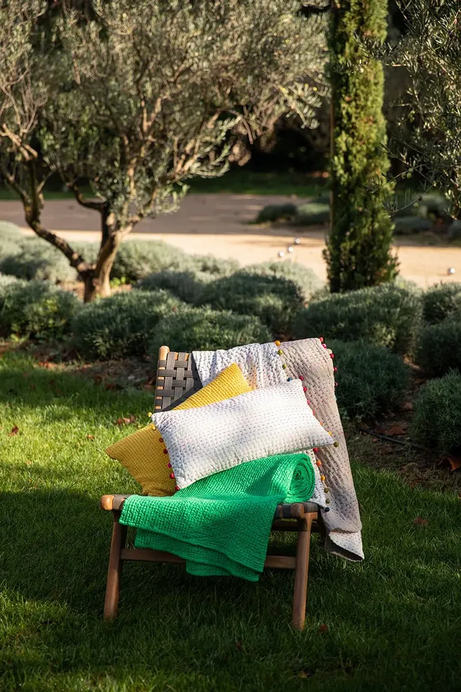 Cushions - Gastounet Cushion Multico 30 X 50 - MAISON VIVARAISE - SDE VIVARAISE WINKLER