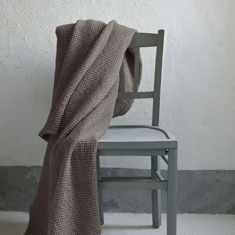 Bed linens - Maia Bed Throw Orage 260 X 260 - MAISON VIVARAISE - SDE VIVARAISE WINKLER