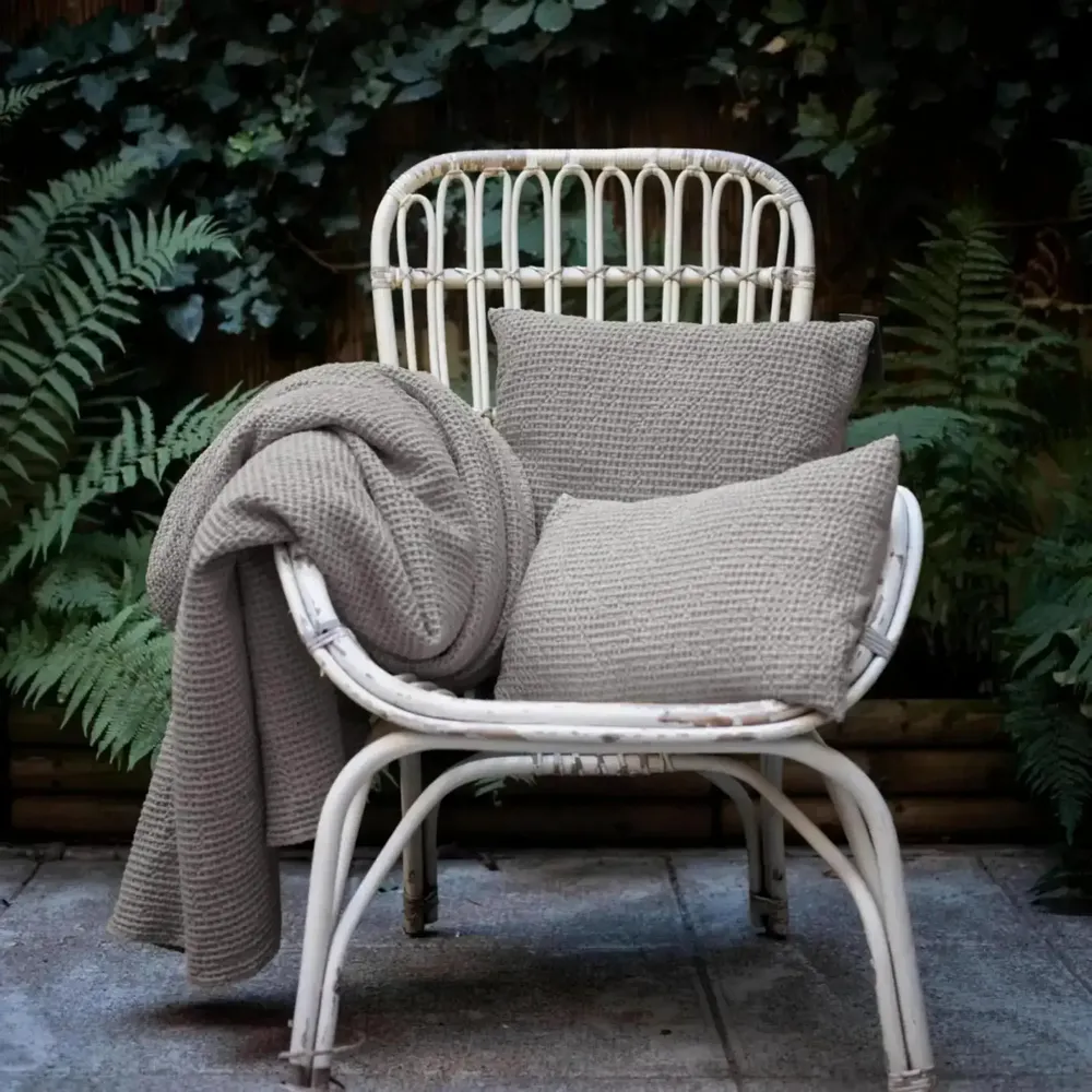 Cushions - Maia Cushion Orage 45 X 45 - MAISON VIVARAISE - SDE VIVARAISE WINKLER