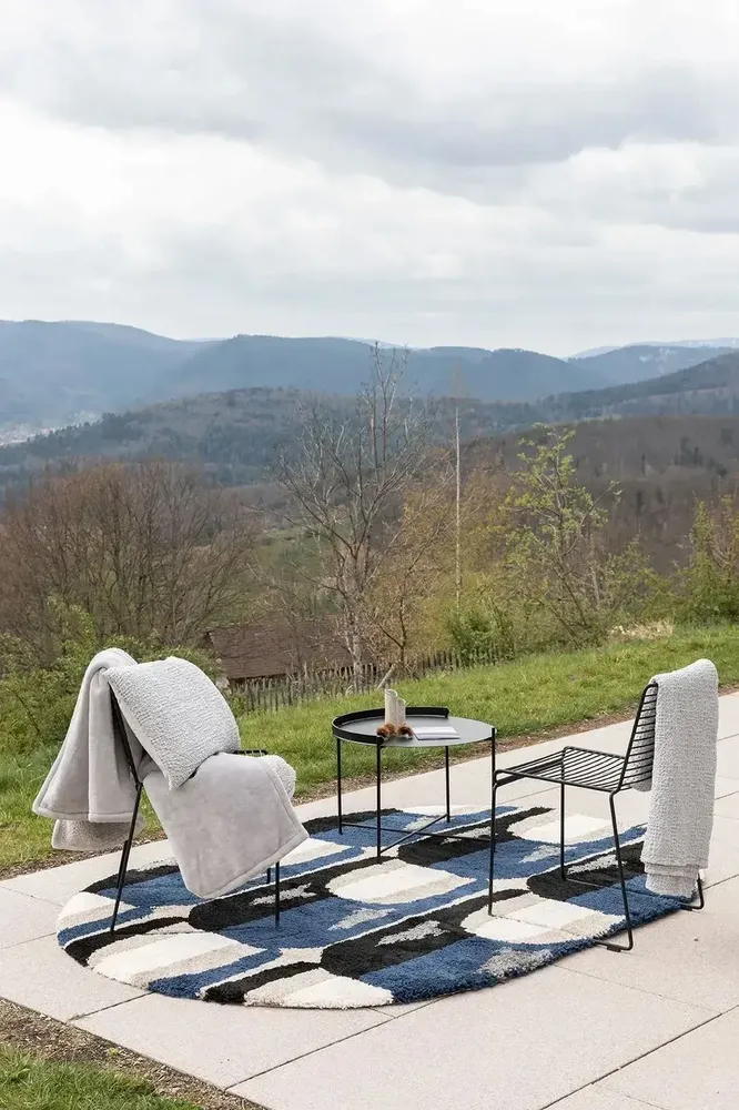 Plaids - Plaid Michka Perle 130 x 160 - MAISON VIVARAISE - SDE VIVARAISE WINKLER
