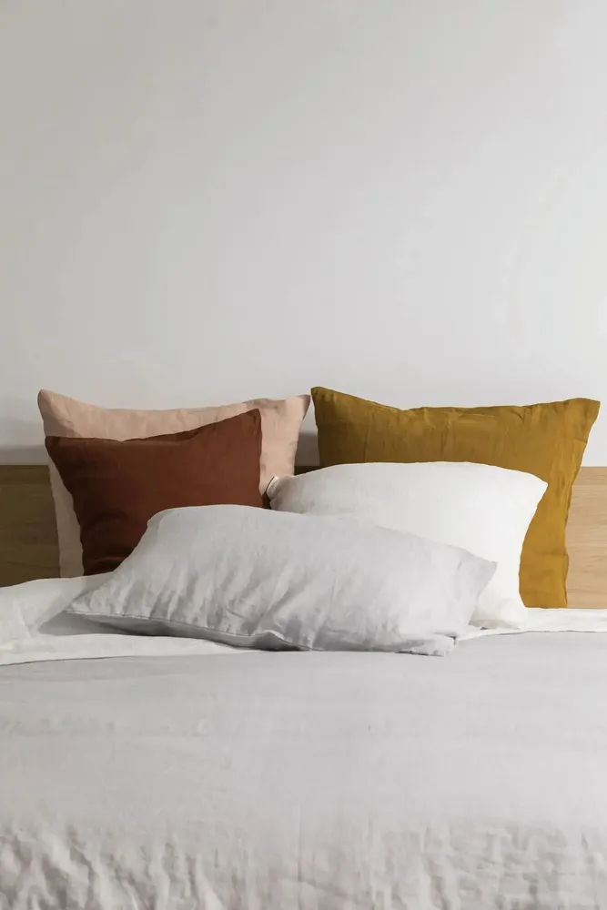 Bed linens - Zeff Pillowcase Aubepine 65 X 65 - MAISON VIVARAISE - SDE VIVARAISE WINKLER