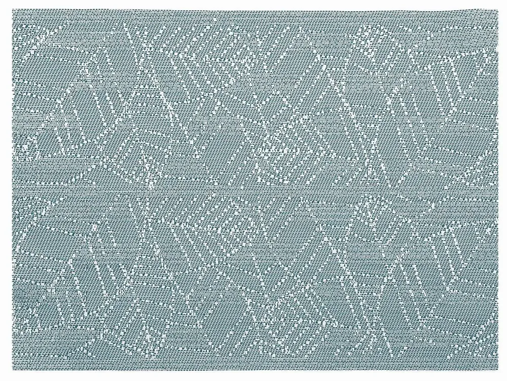 Nappes - Set de table Gena Paon 33 x 45 - MAISON VIVARAISE - SDE VIVARAISE WINKLER