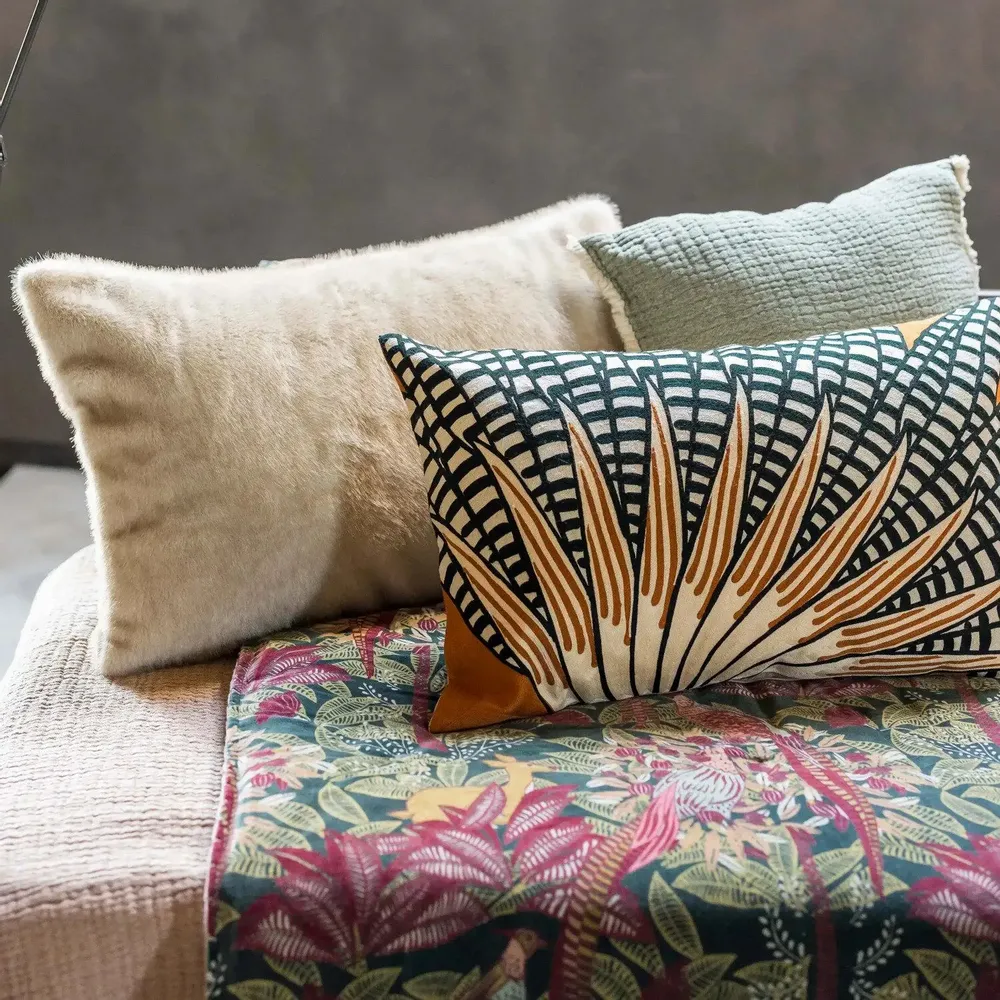 Cushions - Liwen Cushion Naturel 40 X 65 - MAISON VIVARAISE - SDE VIVARAISE WINKLER