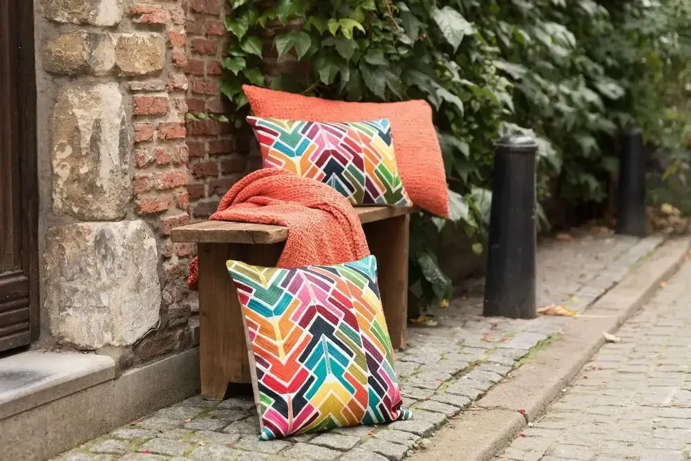 Linge de lit - Jeté Tana Marmelade 180 x 260 - MAISON VIVARAISE - SDE VIVARAISE WINKLER