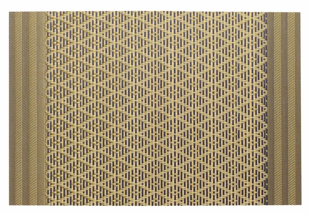 Table cloths - Kadra Placemat Set Noir/Or 33 X 45 - MAISON VIVARAISE - SDE VIVARAISE WINKLER