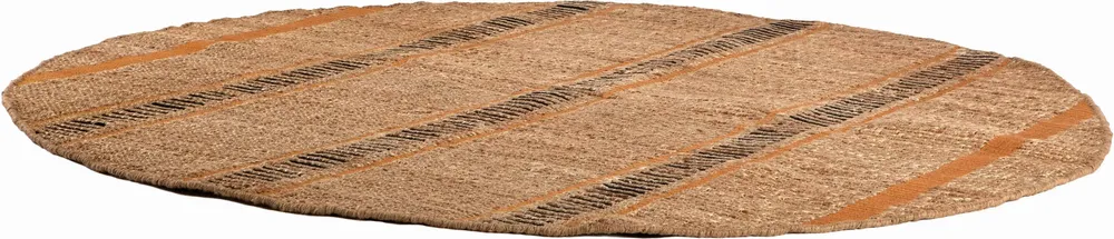 Tapis - Tapis Eden Ocre diamètre 160 - MAISON VIVARAISE - SDE VIVARAISE WINKLER