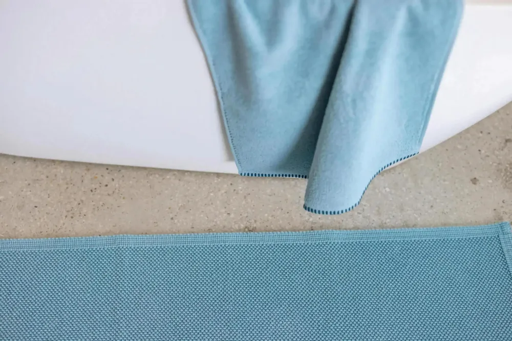 Bath towels - Bora Bath Towel Quartz 50 X 100 - MAISON VIVARAISE - SDE VIVARAISE WINKLER