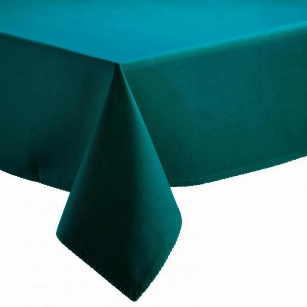 Table cloths - Delia Recycled Tablecloth Paon 170 X 250 - MAISON VIVARAISE - SDE VIVARAISE WINKLER